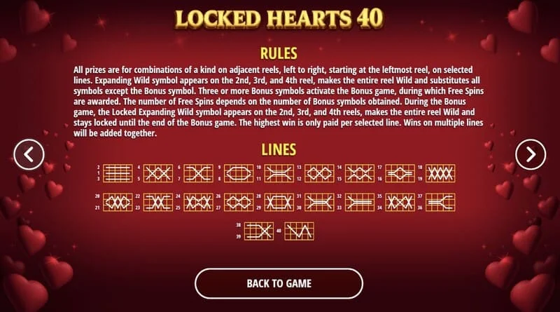 Locked Hearts 40 - línte bua ar dhrumaí